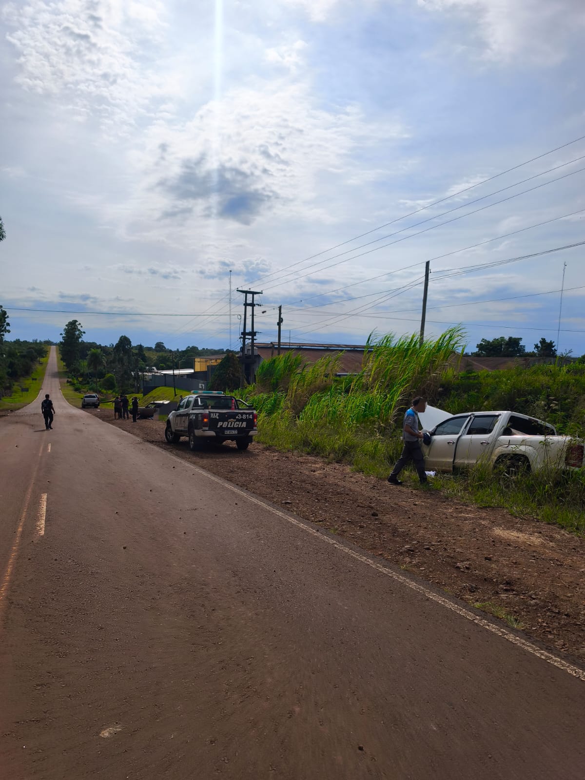 Choque en General Alvear dejó varios heridos que fueron trasladados al hospital 3